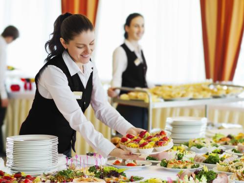 Catering an event with appetizers
